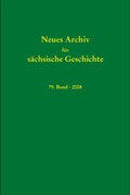 Cover: Neues Archiv f&uuml;r s&auml;chsische Geschichte, 79. Band (2008) - Verlag PH.C.W. SCHMIDT bei Rudolph Druck