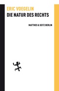 Cover: Die Natur des Rechts - Matthes & Seitz Berlin