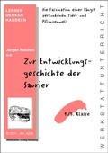 Cover: Zur Entwicklungsgeschichte der Saurier - Heinevetter Lehrmittel