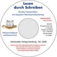 Enlarge image Cover: Lernsoftware / Erstes Verschriften mit basalem Rechtschreibtraining - Heinevetter Lehrmittel