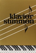 Cover: Klavierstimmen - Verlag Franz Schmitt