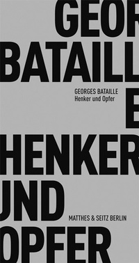 Enlarge image Cover: Henker und Opfer - Matthes & Seitz Berlin