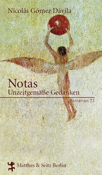 Enlarge image Cover: Notas - Matthes & Seitz Berlin