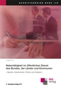 Cover: Nebent&auml;tigkeit im &ouml;ffentlichen Dienst des Bundes, der L&auml;nder und Kommunen - DBB Verlag