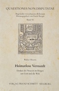 Cover: Heimatlose Vernunft - Verlag Franz Schmitt