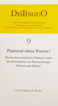 Cover: Pastoral ohne Pastor? - Verlag Franz Schmitt