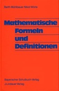Cover: Mathematische Formeln und Definitionen - Lindauer, J