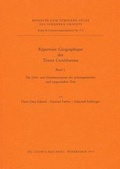 Cover: Repertoire Geographique Des Textes Cuneiformes - DR LUDWIG REICHERT