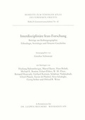 Cover: Interdisziplin&auml;re Iran-Forschung - Reichert, L