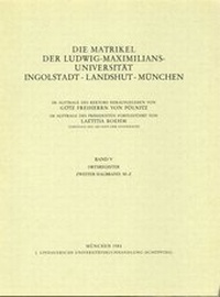Enlarge image Cover: MATRIKEL Ortsregister - Lindauer, J