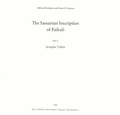 Cover: The Sassanian Inscription of Paikuli - Reichert Verlag