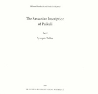 Enlarge image Cover: The Sassanian Inscription of Paikuli - Reichert Verlag