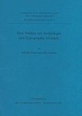 Cover: Drei Studien Zur Archaologie Und Topographie Altisraels - DR LUDWIG REICHERT