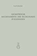 Cover: Geometrische Bauornamente der Seldschuken in Kleinasien - Reichert Verlag