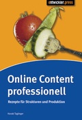 Cover: Online Content professionell - Entwickler Press