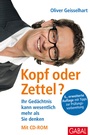 Cover: Kopf oder Zettel? - GABAL