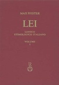 Cover: Lessico Etimologico Italiano. Band 1 (I) - DR LUDWIG REICHERT
