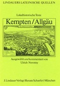 Cover: Kempten /Allg&auml;u - Lindauer, J