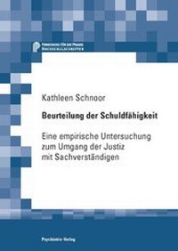 Abbildung von: Beurteilung der Schuldfähigkeit - Psychiatrie Verlag