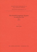 Cover: Das christlich-koptische &Auml;gypten in arabischer Zeit (Teil 1: A-C) - Reichert Verlag