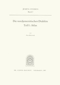 Cover: Die nordjemenitischen Dialekte (Atlas) - Reichert Verlag