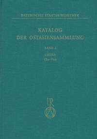 Abbildung von: Katalog der Ostasiensammlung - Reichert Verlag