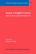 Cover: Issues in English Creoles - Groos, Julius