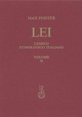 Cover: Lessico Etimologico Italiano. Band 2 (II) - Dr Ludwig Reichert Verlag
