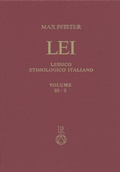 Cover: Lessico Etimologico Italiano. Band 3 (III.2) - Reichert Verlag