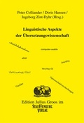 Cover: Linguistische Aspekte der &Uuml;bersetzungswissenschaft - Groos, Julius