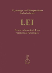 Abbildung von: Lessico Etimologico Italiano - Reichert Verlag
