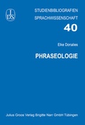 Cover: Phraseologie - Groos, Julius