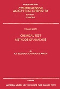 Bild: Chemical Test Methods of Analysis: Volume 36 - Elsevier
