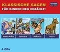 Cover: CD WISSEN Junior - Klassische Sagen f&uuml;r Kinder neu erz&auml;hlt - Sammelbox - audio media verlag