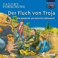 Cover: CD WISSEN Junior - Tatort Forschung - Der Fluch von Troja - audio media verlag