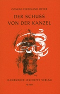 Cover: Der Schuss von der Kanzel - Hamburger Lesehefte