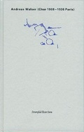 Cover: Andreas Walser (Chur 1908-1930 Paris) - Stroemfeld