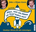 Cover: Alles, was ein Mann im Kopf haben muss - audio media verlag