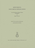 Cover: Die tartessischen, keltiberischen und lusitanischen Inschriften - Reichert Verlag
