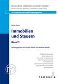 Cover: Immobilien und Steuern Band 2 - Haufe-Lexware