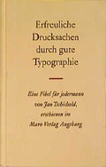 Cover: Erfreuliche Drucksachen durch gute Typographie - Maro