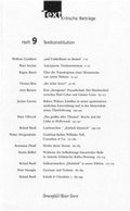 Cover: Text. Kritische Beitr&auml;ge / Textkonstitution - Stroemfeld