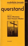 Cover: QuerStand 1/2: Messiaens "Saint Francois d'Assise" - Stroemfeld
