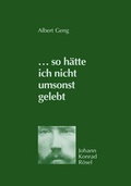 Cover: ... so h&auml;tte ich nicht umsonst gelebt - Martin-Luther-Bund
