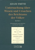 Cover: Untersuchung &uuml;ber Wesen und Ursachen des Reichtums der V&ouml;lker - Wirtschaft und Finanzen