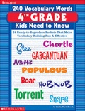 Cover: 240 Vocabulary Words 4th Grade Kids Need to Know - Scholastic US