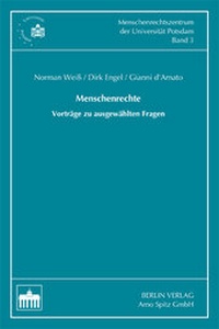 Enlarge image Cover: Menschenrechte - Berliner Wissenschafts-Verlag