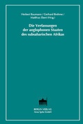 Cover: Die Verfassungen der anglophonen Staaten des subsaharischen Afrikas - Berliner Wissenschafts-Verlag