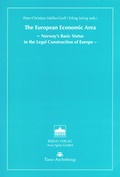 Cover: The European Economic Area - Berliner Wissenschafts-Verlag