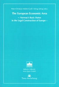 Enlarge image Cover: The European Economic Area - Berliner Wissenschafts-Verlag